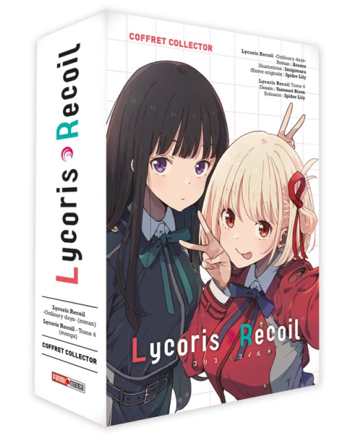 Coffret Lycoris Recoil T04 + Roman Ordinary Days (VF) Coffret Lycoris Recoil T04 + Roman Ordinary Days (VF)